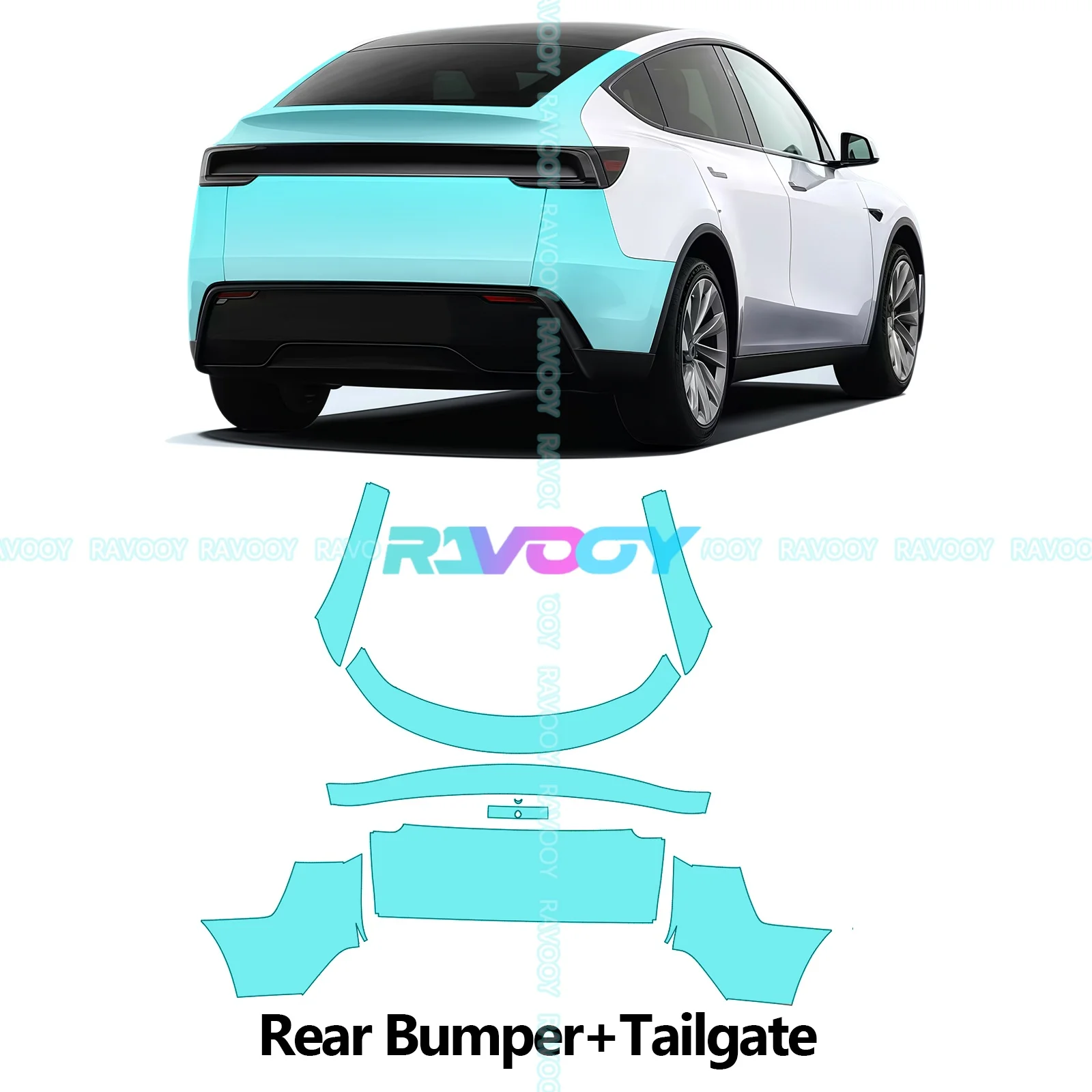 For Tesla Model Y Juniper 2025-2026 8.5Mil Precut PPF Full Vehicle Paint Protection TPU PPF Film Clear Bra - Image 10