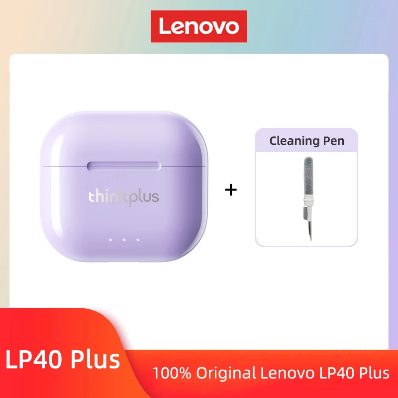 Lenovo LP40 II Earphones Original LP40 plus TWS Wireless Bluetooth 5.3 Headphones Sport Noise Reduction Touch Control Earbudss - Image 29