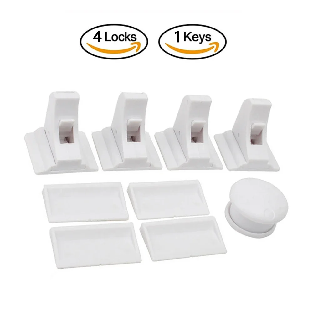 Magnetic Child Lock Children Protection Baby Safety Lock Drawer Latch Cabinet Door Lock Limiter Children Security Locks - Image 8