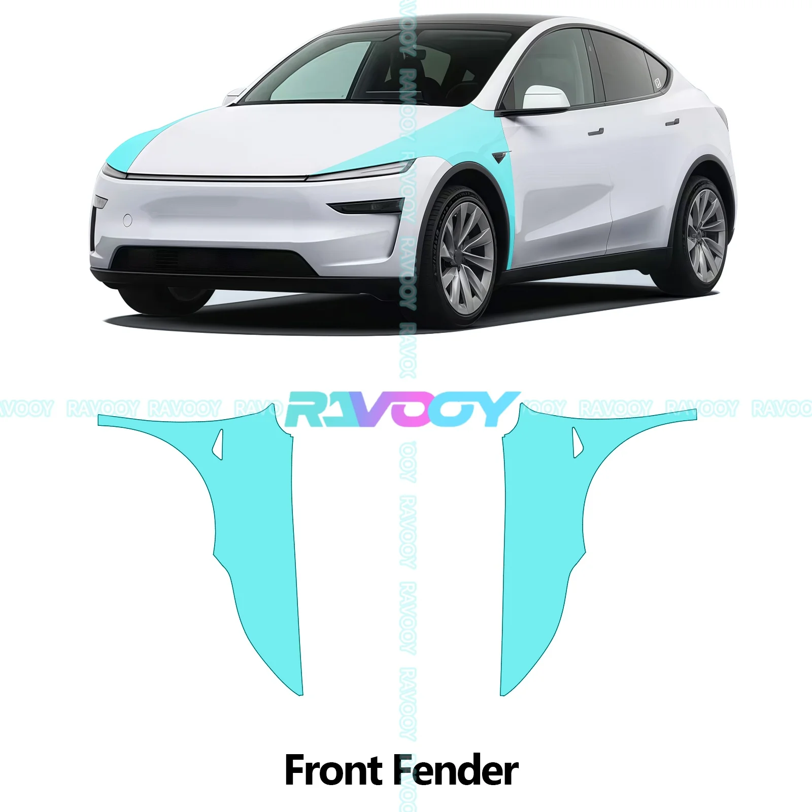 For Tesla Model Y Juniper 2025-2026 8.5Mil Precut PPF Full Vehicle Paint Protection TPU PPF Film Clear Bra - Image 17