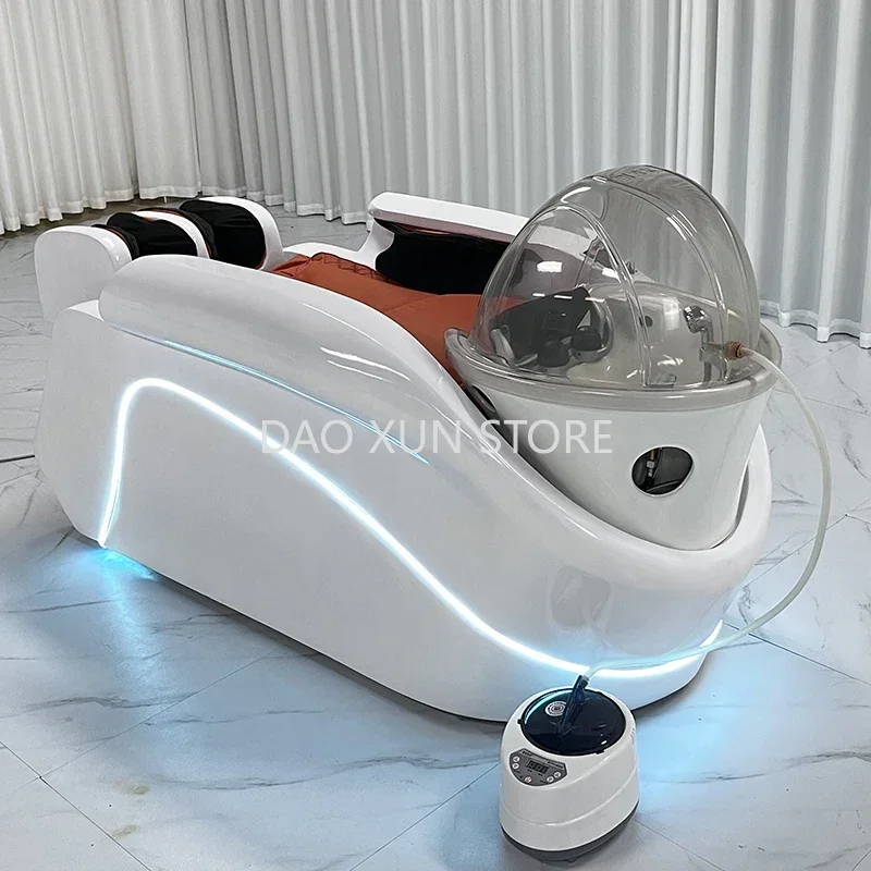 Japanese Portable Shampoo Chair Massage Head Spa Shower Head Water Circulation Beds Therapy Lettino Massaggio Furniture MQ50XF - Image 2