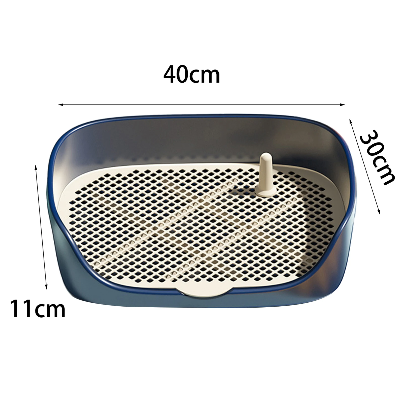 Pet Dog Toilet for Cat Portable Indoor Outdoor with Protection Wall Training Pad Holder Lavatory Basin Litter Box Trainer Corne - Image 6