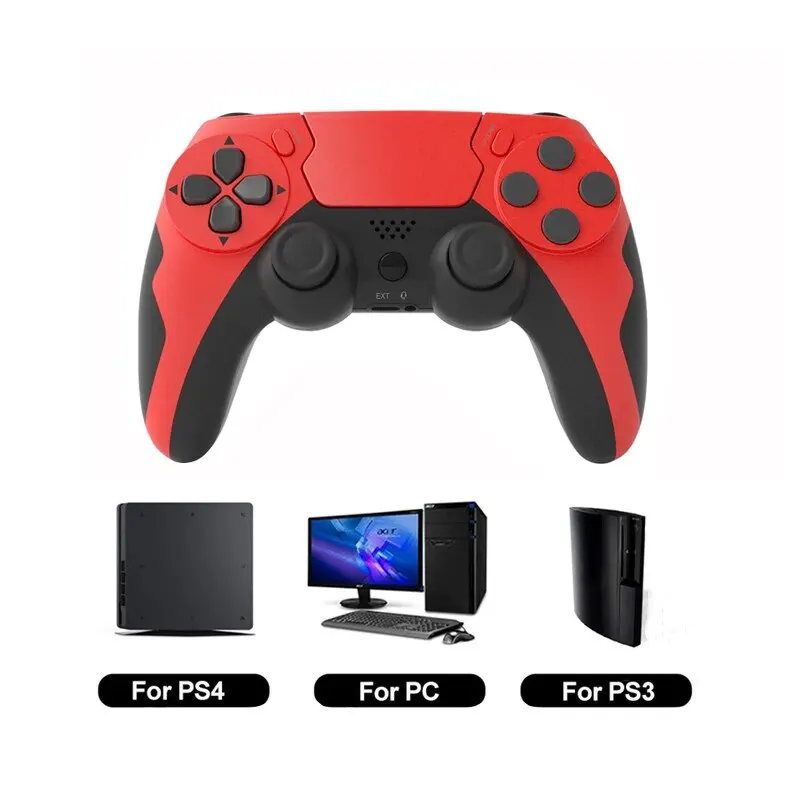 GAMINJA P48 Wireless Gamepad with Six Axis Gyroscope Game Controller For PS4 PS3 Console Wins 7 8 10 Dual Vibration PC Joystick - Image 10