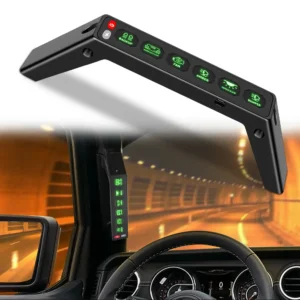 6 Gang Grab Handle Switch Panel for Jeep Wrangler  Wireless Grab Handle Switch Panel , Offroad