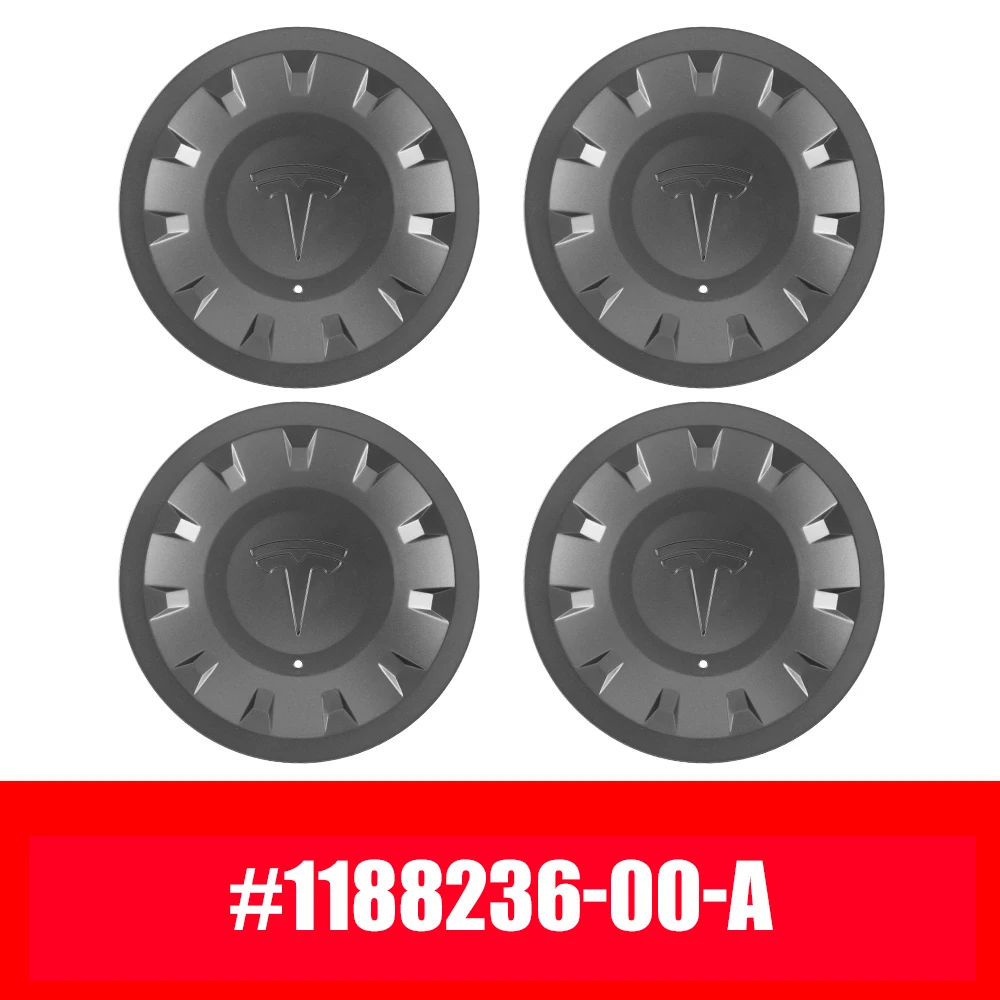 4pcs 21 Inch Original Car Wheel Center Hub Caps Badge Rim Hub Dustproof Cover Emblem Decoration For Tesla Model Y Accessories - Image 8