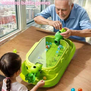 Children's marble shooting game machine, family version, gun shooting machine, concentration training amusement machine,