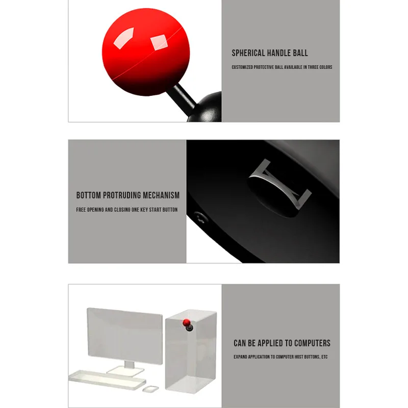 Vtear Universal Car Start Stop Button Cover Interior Metal Ball-Bar One Touch Rocker Sticker Decorative Modification Accessories - Image 5
