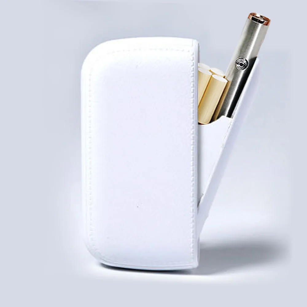 New Imitation Leather Cigarette Case with USB Tungsten Electronic Lighter Cigarette Case Men's Exquisite Gift Cigarette Tool - Image 12