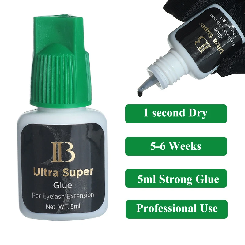 Original IB Lash Glue Super Plus Hyper Bond New Master Glue I-Beauty Eyelash Extension Adhesive Long Lasting Fast Dry Korea Glue - Image 3