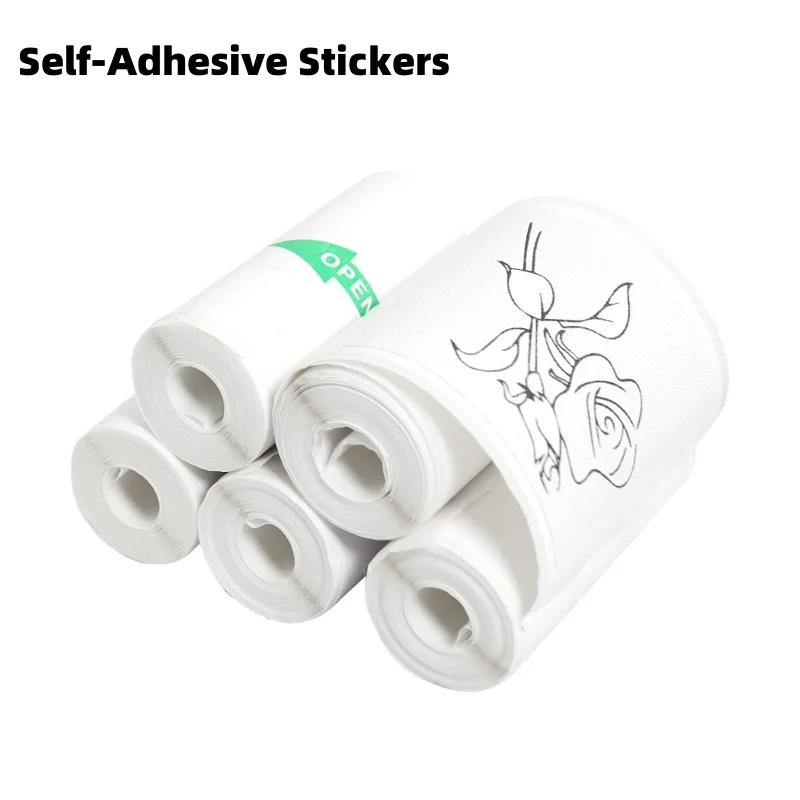 Portable thermal printer mini cat print photo pocket thermal label printer 58mm printing wireless Bluetooth Android iOS printers - Image 11