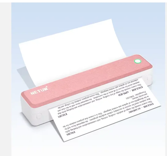 A4 Bluetooth Business Travel Print Anywhere Inkless 203DPI Portable Rechargeable Thermal Printer LT-P10 - Image 8