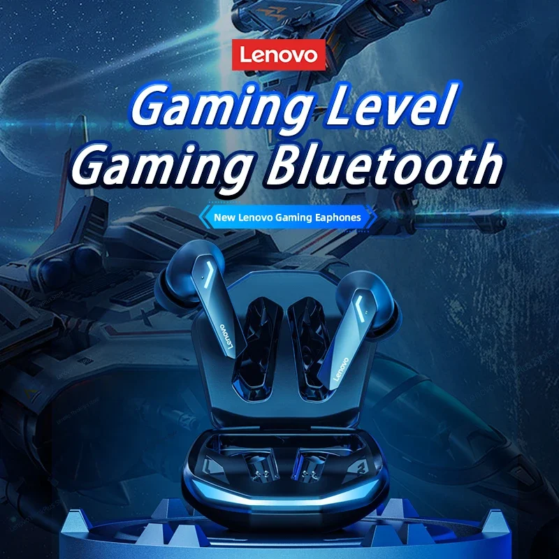 Lenovo GM2 Pro Gaming Earphones Bluetooth 5.3 Sport Headset Dual Mode HD Call Noise Reduction Earbuds with Mic Music Earphones - Image 3