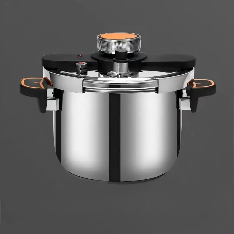 New Stainless Steel Pressure Cooker for Home Use - Small Size Explosion-Proof Pot Compatible with Gas & Induction Cooktops - Image 7