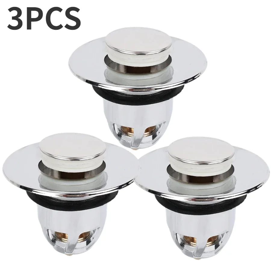 3/1PCS Universal Basin Drain Filter Copper Pop-Up Bounce Core Hair Catcher Bath Stopper Kitchen Bathroom Sink Bathtub Accessory - Image 9