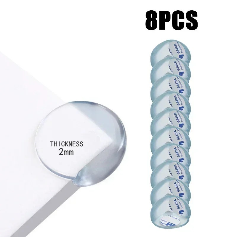 Transparent PVC Baby Protection Strip with Double-Sided Tape Anti-Bumb Kid Safety Table Edge Furniture Guard Corner L Protectors - Image 19