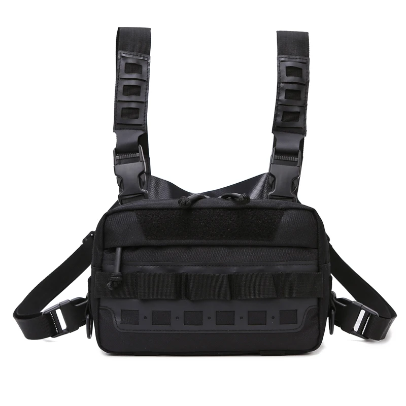 Fishing Vest Bag Men's Camo Fishing Lures Utility Tackle Chest Bags Waist Pack Outdoor Mountaineering Camping Hiking Hunting - Image 12