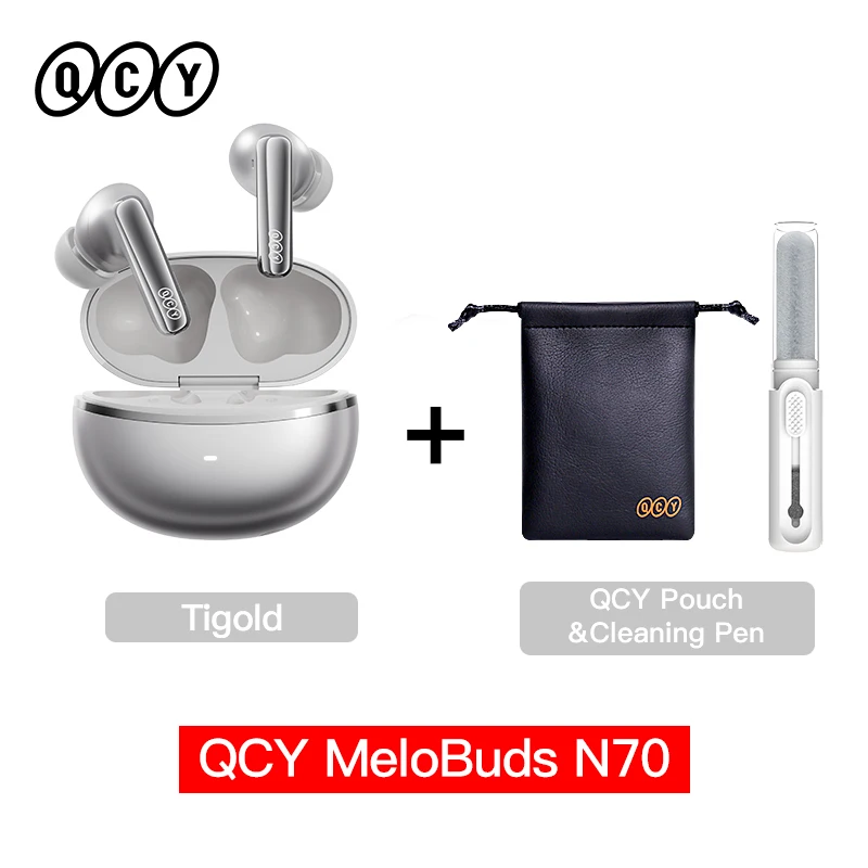 QCY MeloBuds N70 Adaptive ANC Wireless Earbuds Bluetooth 6.0 LDAC Hi-Res Audio 6 Mics Wireless Charging Earphones 50Hrs IPX5 - Image 17