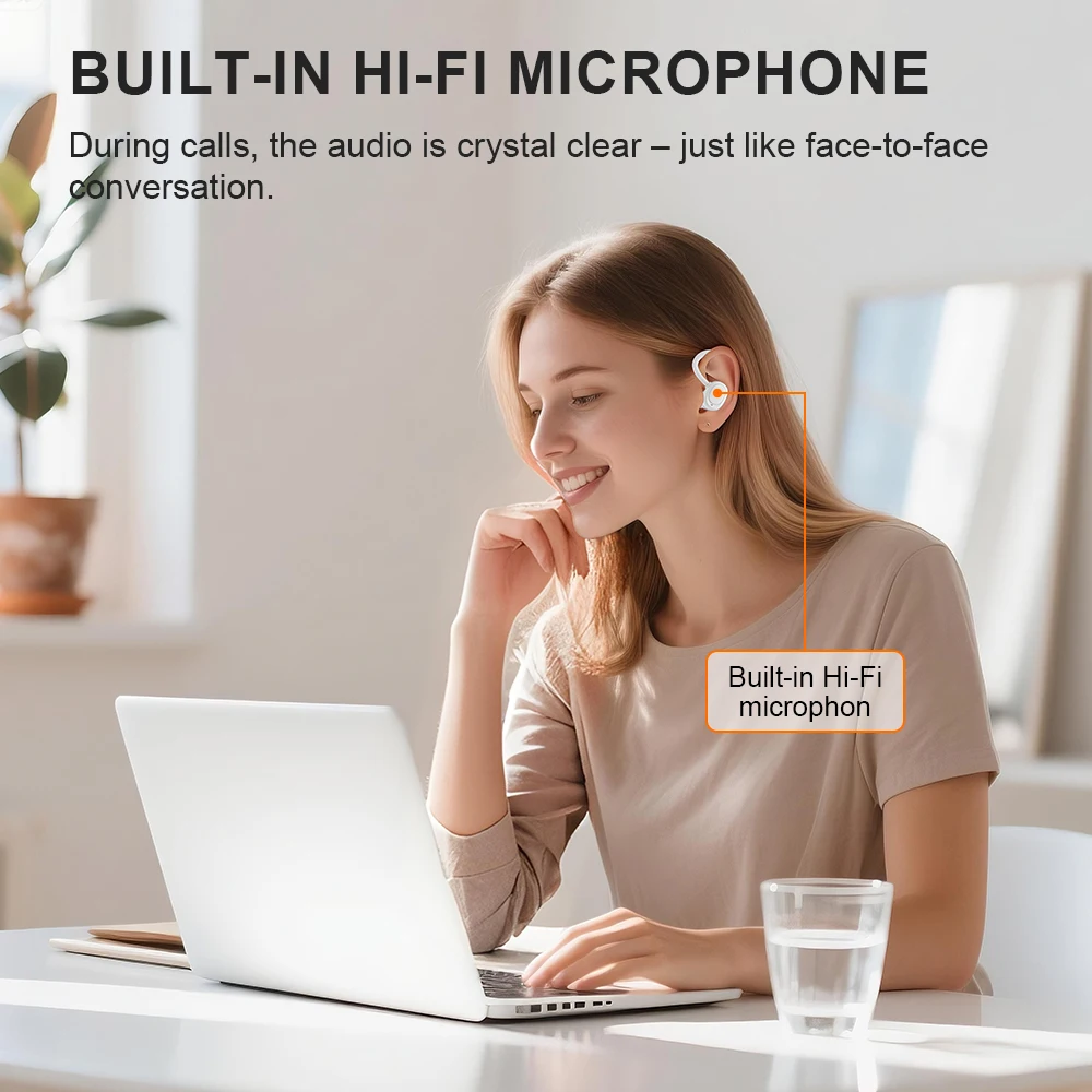 Original Sony SP180 True Wireless Headphones Bluetooth Earphones Ear-hook Headsets HiFi Sports Music Headset with Mic - Image 4