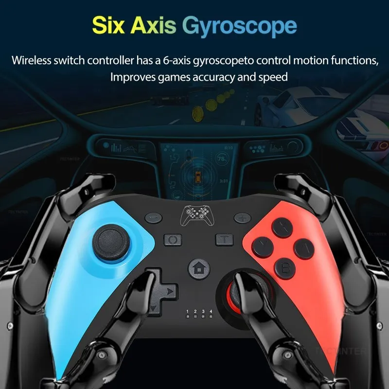 Wireless Bluetooth Controller for Nintendo Switch 2/Switch Pro Gamepad Compatible Switch Pro/Oled/Lite/PC/Android Joystick - Image 4