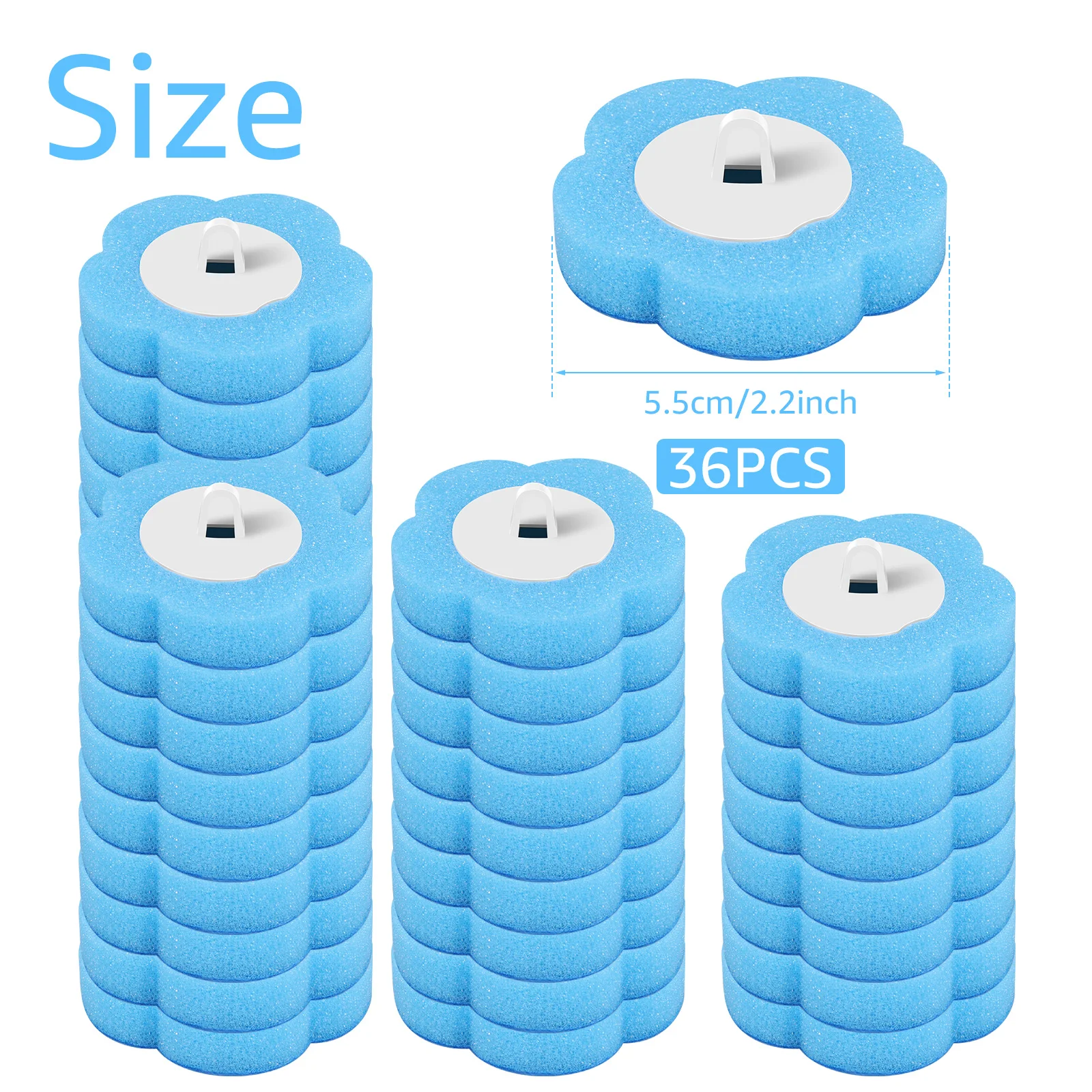 18/36Pcs Toilet Brush With Disposable Replacement Head Kits Upgrade Long Handle Bathroom Cleaning Brush For Home Wc Accessories - Image 10