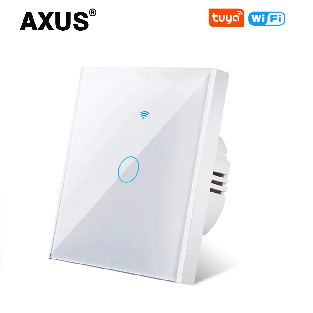 AXUS WiFi Smart Light Switches Touch Switch RF433 No Neutral Wire Smart Home Life Tuya App Control Support Alexa Google Home - Image 9