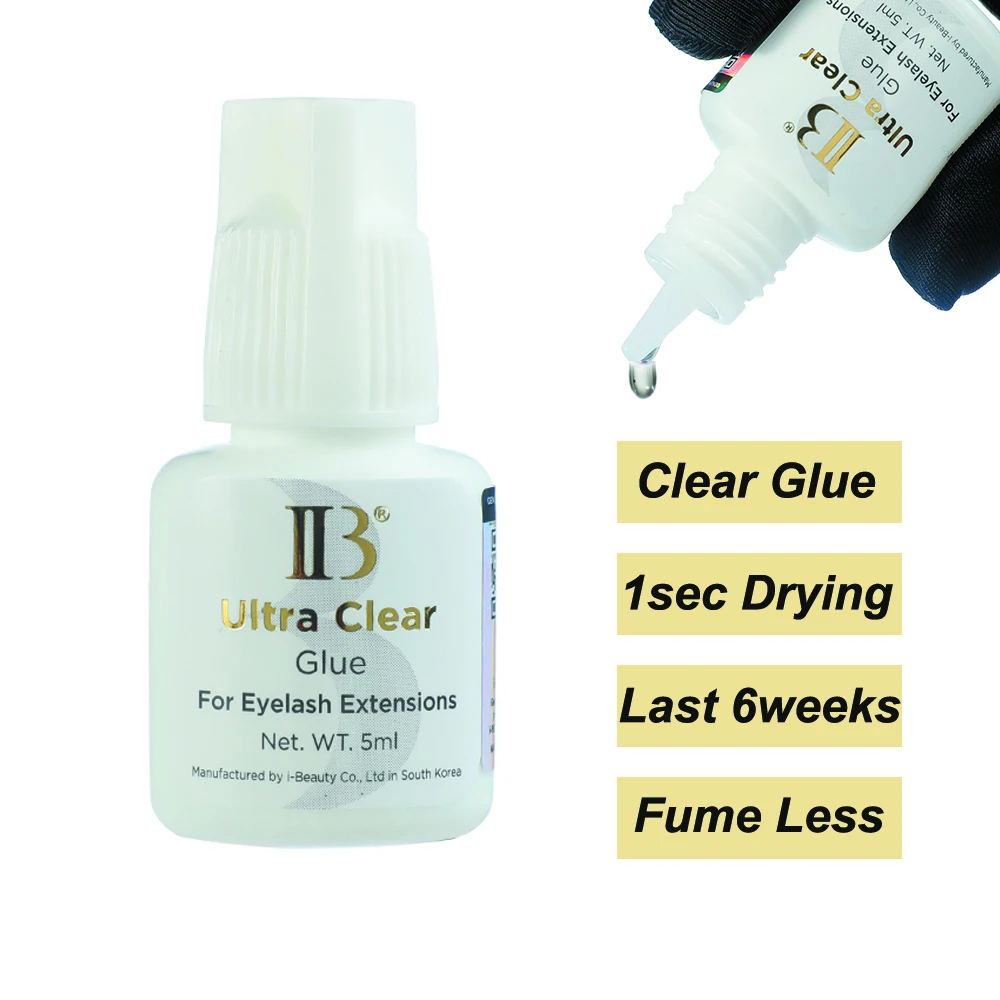 Original IB Lash Glue Super Plus Hyper Bond New Master Glue I-Beauty Eyelash Extension Adhesive Long Lasting Fast Dry Korea Glue - Image 7