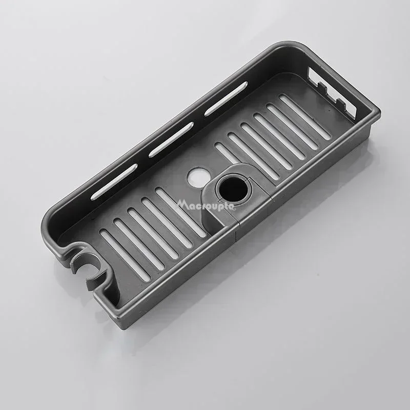 Bathroom Shower Storage Rack Organizer No Drilling Lifting Rod Shower Head Holder Shower Gel Shampoo Tray Holder Pole Shelves - Image 8