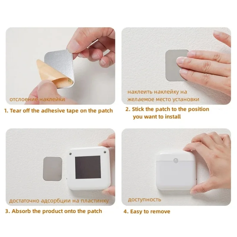 Motion Sensor Led Light Usb Charging Square Lamp for Bedroom Kitchen Stair Hallway Wardrobe Cupboard Lighting - Image 2