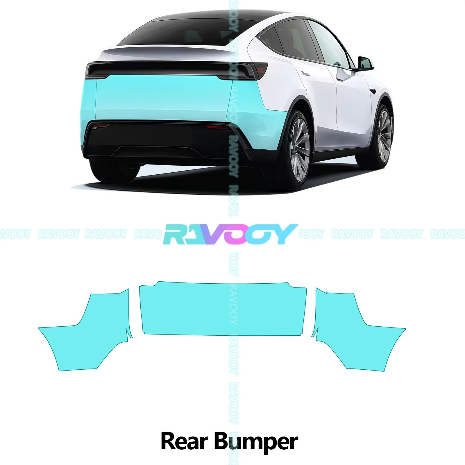 For Tesla Model Y Juniper 2025-2026 8.5Mil Precut PPF Full Vehicle Paint Protection TPU PPF Film Clear Bra - Image 7