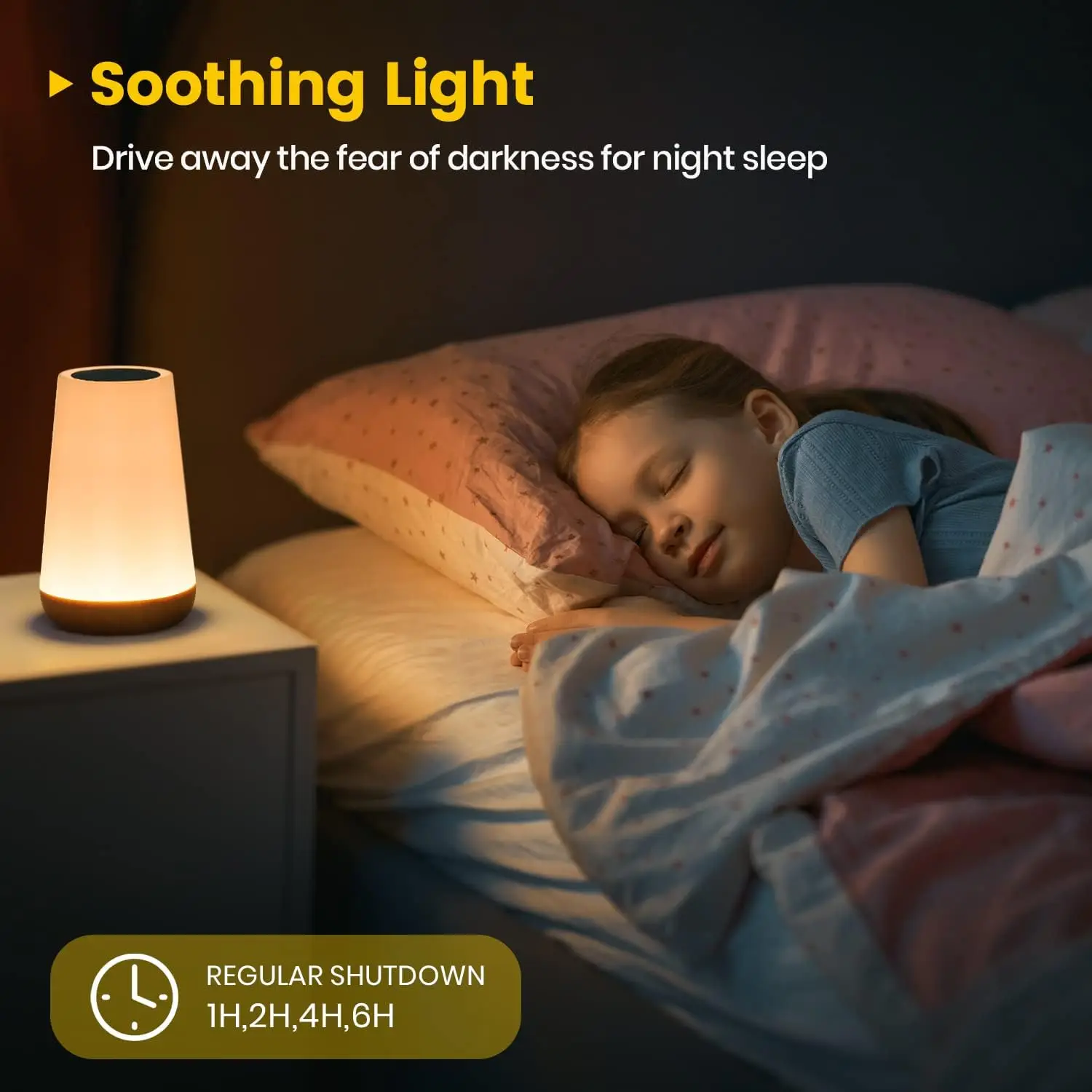 13 Color Changing Night Light RGB Remote Control Touch Dimmable Lamp Portable Table Bedside Lamps USB Rechargeable Night Lamp - Image 6