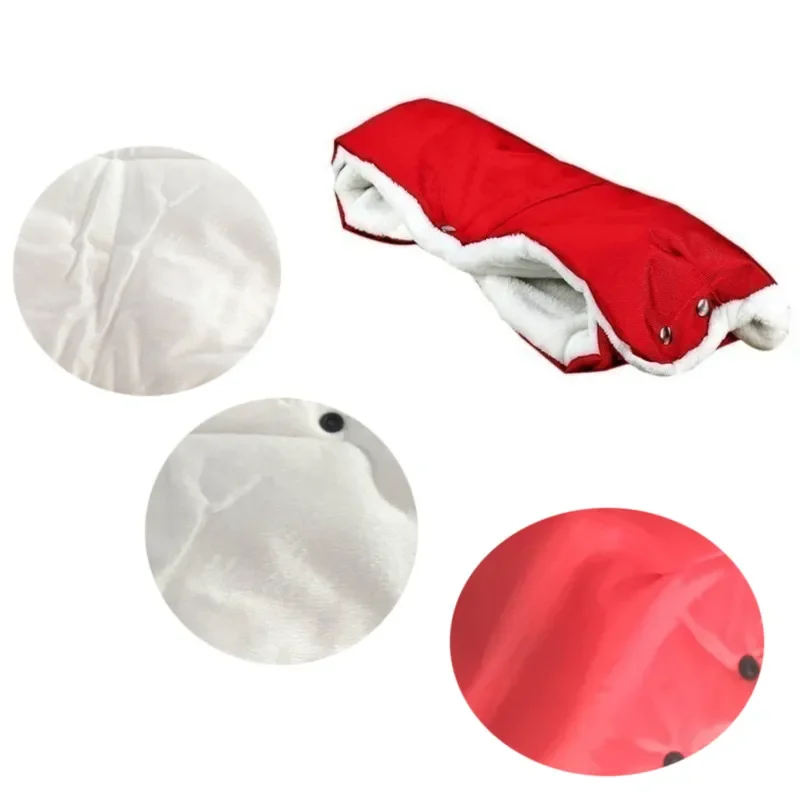 Universal Winter Warm Stroller Gloves Wind and Waterproof Newborn Baby Push Chair Glove Baby Stroller Accessories - Image 2