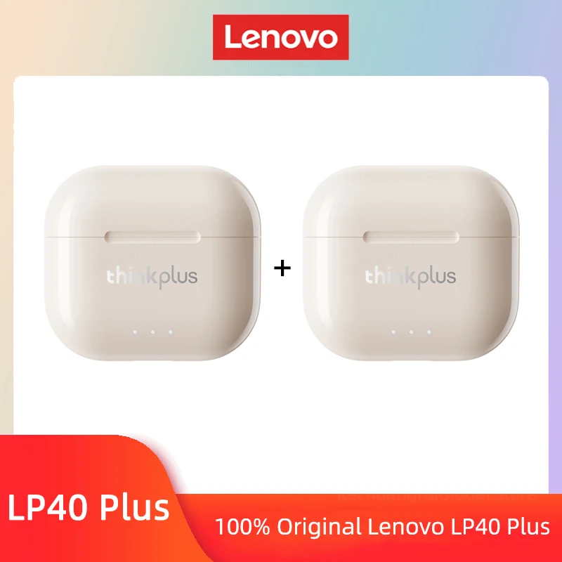 Lenovo LP40 II Earphones Original LP40 plus TWS Wireless Bluetooth 5.3 Headphones Sport Noise Reduction Touch Control Earbudss - Image 15