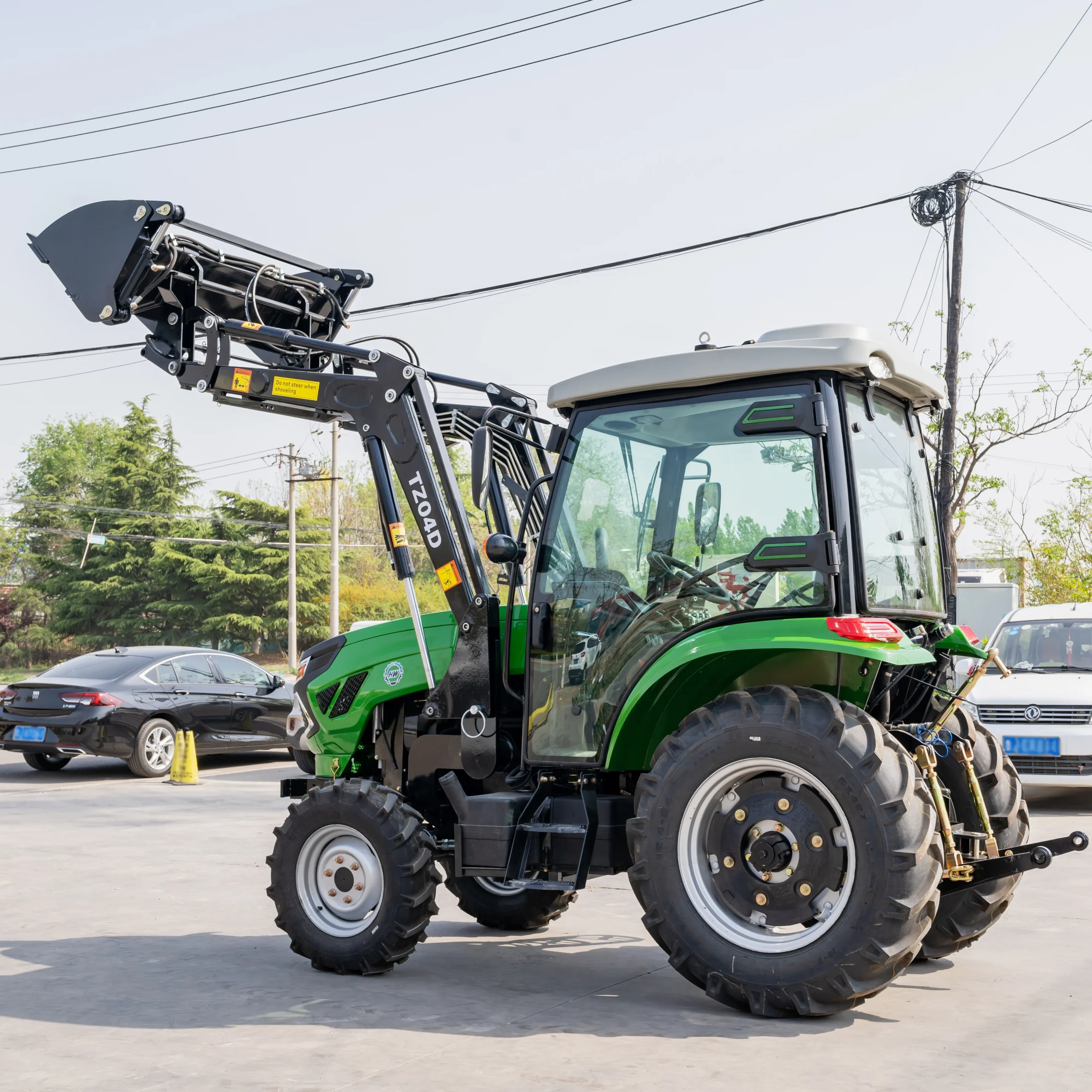 4x4 Tractor 25-50hp (8F+2R) All-terrain Four-Wheel Drive Small Tractor Diesel Mini Farm Tractors Agricultural Machinery Custom - Image 3