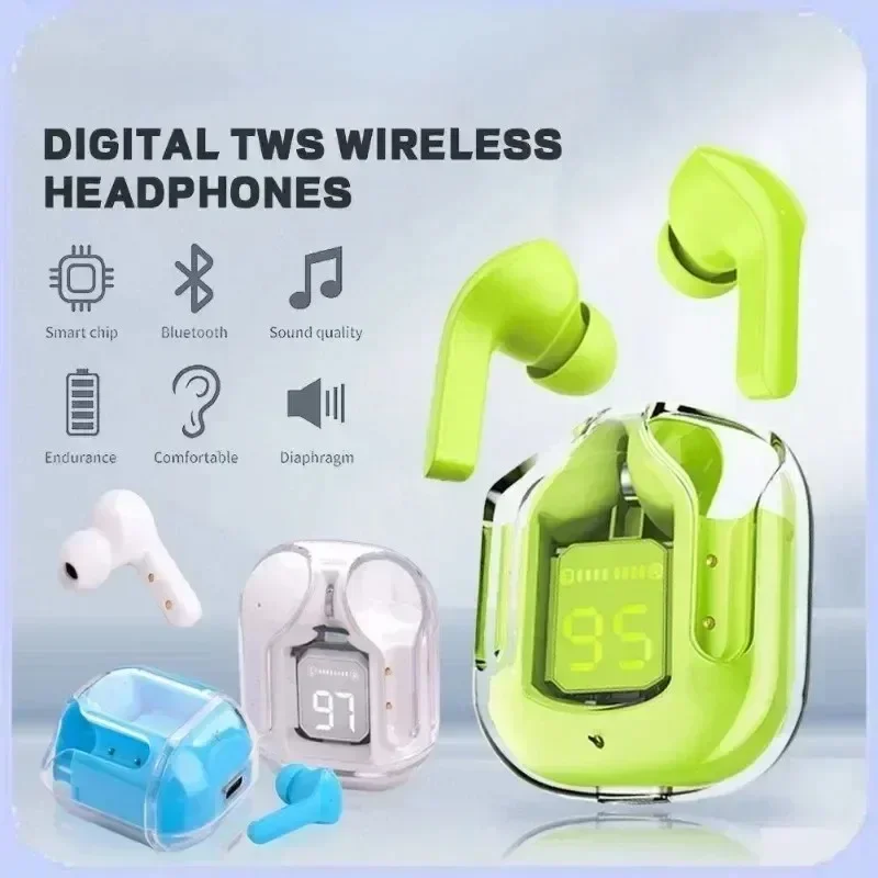 T2 Earphone Bluetooth 5.2 TWS Sports Outdoor Headset Wireless Headphone Earbuds Ear For Smart Phone Games Music - Image 4