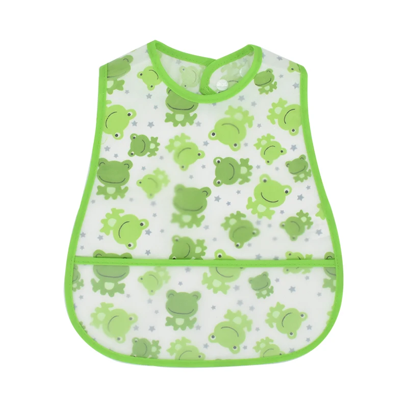 2026 New Cartoon Pattern EVA Waterproof Pocket Lunch Feeding Bibs Adjustable Baby Bibs Cute Children Baby Apron Kids Burp Cloths - Image 20