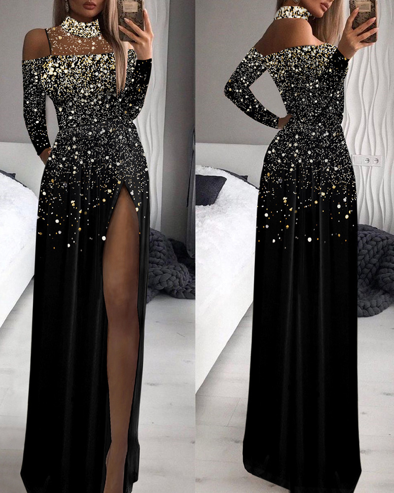 Dusting Powder Stitching High-end Elegant Jumpsuit Women's Clothing - Image 2